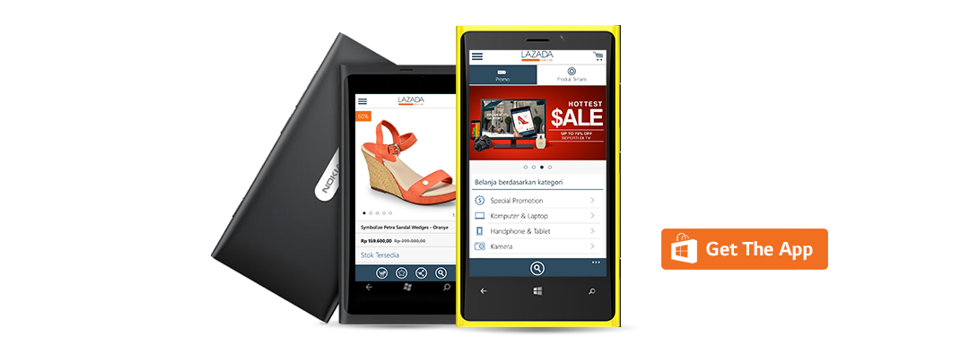 Mobile Apps Lazada.co.id di Handphone Kamu!