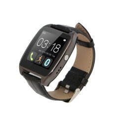 1.54inch TFT screen Bluetooth V4.0 watch phone,MTK2501 Smart Wrist Watch Phone For IOS iPhone Android Samsung,black - Intl