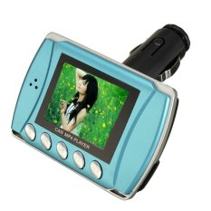 1.8' LCD Car MP3 MP4 Music Player Wireless FM Transmitter TF Card w/ Remote (Intl)