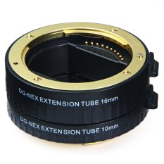 10mm 16mm AF Auto Focus Macro Extension DG Tube Set for Sony DSLR Camera - Intl