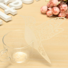 10pcs Flying Bird Invitation Cut Wedding Party Table Name Place Card Decoration (Intl)