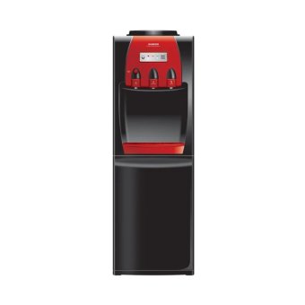 Sanken HWD-999SH Standing Dispenser - Hitam/Merah [Refrigrator] KHUSUS JABODETABEK  