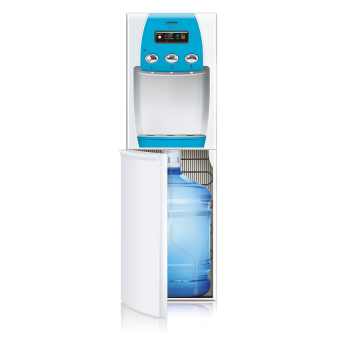 Sanken HWD-C503 - Water Dispenser USB Charger - Galon Bawah - Putih Biru - Khusus Jabodetabek  