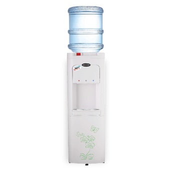 Sharp Water Dispenser Top Loading Tall Cabinet - SWD-T102ED-WH - Putih - Khusus JADETABEK  
