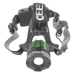 1800lm XML XM-L T6 LED Zoomable Head Lamp Headlight Headlamp Light Set 3 mode (Intl)