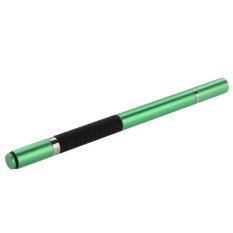 2 in 1 Stylus Touch Pen + Ball Pen for iPhone 6 and 6 Plus / 5 and 5S and 5C, iPad Air 2 / iPad mini 1 / 2 / 3 / New iPad (iPad 3) / iPad and All Capacitive Touch Screen(Green) (Intl)