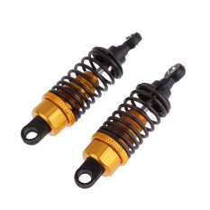 2 Pcs Gold 65mm Adjustable Aluminum Shock Absorber for 1/10 On-road RC Car - Intl