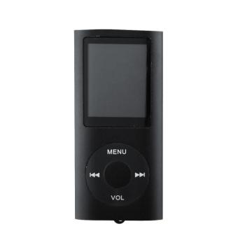 16GB Slim Digital MP3 MP4 Player (Black)  