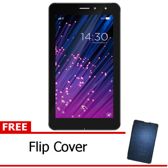 Advan vandroid E1C 3G RAM 1GB - putih + Free Flipcover Biru tua