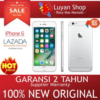 Apple iPhone 6 White - 16GB - RAM 1GB - GARANSI 2 TAHUN