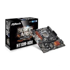 Asrock Motherboard H110M-HDV - DDR4 - Socket 1151 Asrock Motherboard H110M-HDV - DDR4 - Socket 1151