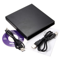 Autoleader USB IDE Laptop Notebook CD DVD RW Burner ROM Drive External Case Enclosure Caddy