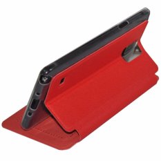 Back Cover Ip Leather for OPPO Find 7(Red)