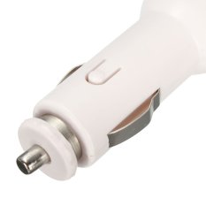 Car Auto Audio AUX MP3 Player FM Transmitter Modulator Micro SD TF USB Charger White