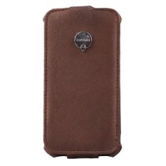 GadgetTech Leather Case for Sonny ericson Xperia S LT26i - Coklat Tua