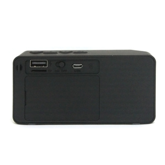 Generic Speaker Portable Bluetooth X-Box X3 - Hitam  