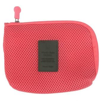 Hang-Qiao Portable Shockproof Digital Products Storage Bag S Watermelon Red  