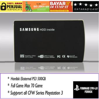 hardisk eksternal ps3 500gb support all cfw series playstation 3 samsung best quality hardisk eksternal ps3 500gb support all cfw series playstation 3 samsung best quality