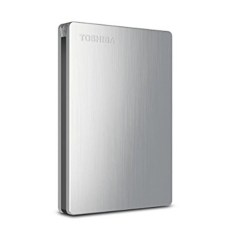 Hardisk External Toshiba 1TB CANVIO SLIM II (Silver)