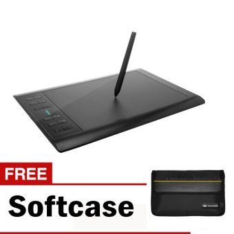 Huion 1060Plus Graphic Tablet Medium Bonus Softcase
