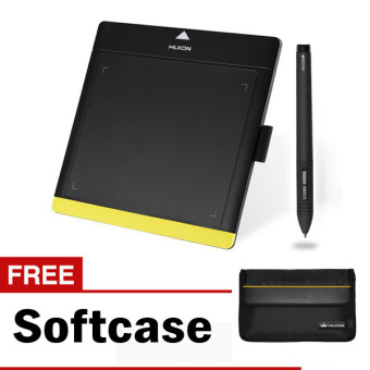 Huion Graphic Tablets 680TF Active Area 8 x 6″ – Hitam + Gratis
Softcase