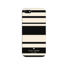 Indocustomcase Kate Spade Striped Apple iPhone 5/5S Custom Hard Case(3D IPHONE 5)