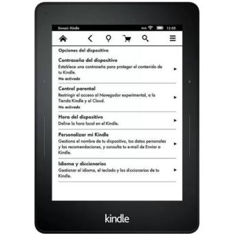 Kindle Voyage E-reader, 6″ High-Resolution Display (300 ppi) with
Adaptive Built-in Light, PagePress Sensors, Wi-Fi – Includes
Special Offers