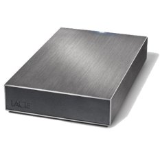 LaCie Minimus Ultra Compact Hard Disk 1TB External 3.5 inch Super Speed USB 3.0 - Silver
