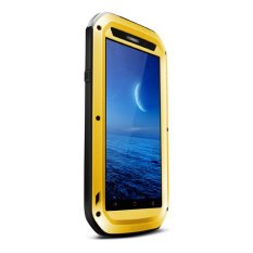 Lovemei Metal Case Shock/Dust/Waterproof For Oppo Find7 Yellow