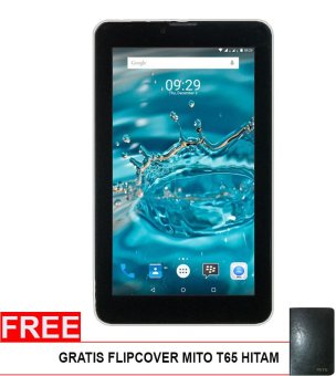 Mito T65 Fantasy Tablet – 8GB – Hitam + Gratis Flipcover