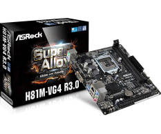 MOTHERBOARD ASROCK H81M-VG4 R3.0 MOTHERBOARD ASROCK H81M-VG4 R3.0