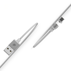 New WSKEN X-Cable Round Magnetic Fast Charging Cable For Apple Android Micro USB - intl
