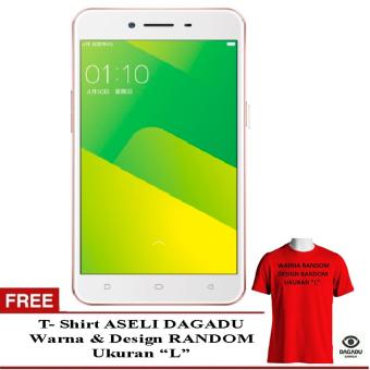 Oppo A37 - Rose Gold - Gratis kaos dagadu aseli(Rose 16GB)