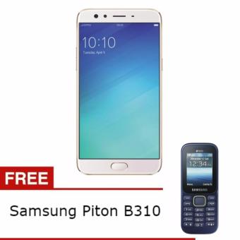 Oppo F3 Plus - 64GB - Gold - Free Samsung Piton B310