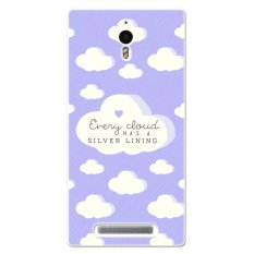 PC Plastic inspirational slogan Case for OPPO FIND7 lilac