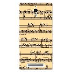 PC Plastic music score Case for OPPO FIND7 black