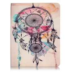 PU Leather Wallet Card Slots Flip Stand Case Cover for Apple iPad 2 3 4 (Dream Catcher)