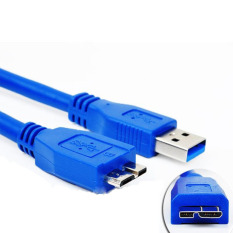 Rexus Usb Kabel Hardisk External Speed USB 3.0 Panjang 1 meter - Jogb122 - Biru