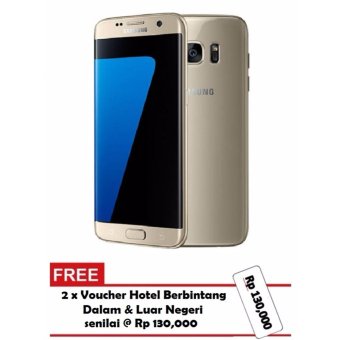 Samsung Galaxy S7 Edge Gold Platinum 32GB GARANSI RESMI