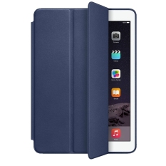 Smart Cover Case for Ipad Mini 2 3 Retina Case Original Flip Fundas Leather Cases for Apple Logo Ipad Mini Case(Drak Blue)