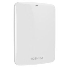 Toshiba Canvio Basics 500GB - HDD / HD / Hardisk Eksternal - Putih
