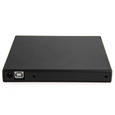 USB Slim External Case Enclosure Box for 12.7mm SATA DVD RW Burner Optical Drive