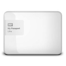 WD Passport Ultra 1TB - Premium Storage HDD / HD / Hardisk / Harddrive - Putih