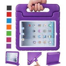 Welink Apple iPad 2/3/4 EVA Case / Shockproof Case Light Weight Kids Case Super Protection Cover Handle Stand Case For Apple iPad 2/3/4 (Purple)