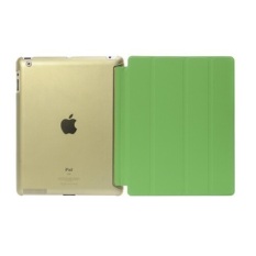 Welink Tablet Smart Cover + Slim Transparent Back Case for Apple iPad 2/3/4 (Green)