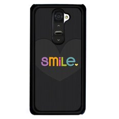 Y&M Colorful Smile Pattern Lg G2 Phone Case (Multicolor)