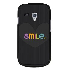 Y&M Colorful Smile Pattern Samsung Galaxy S3 Mini Phone Case (Multicolor)