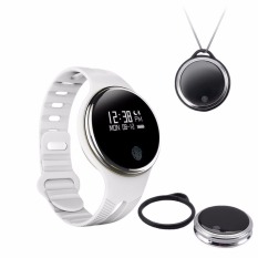 2016 Hot E07 Smartband Bluetooth smart Wristband Sport Intelligent motion Bracelet swim Waterproof IP67 for Android IOS Device(White) - Intl