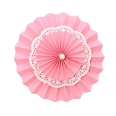 20CM/8 Inch Hanging Paper Fans for Party Wedding Decorations - INTL