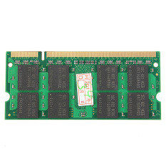 2PCS 2GB (1X2GB) DDR2-667 PC2-5300 NON-ECC SODIMM Notebook Laptop Memory RAM 200-Pin - Intl